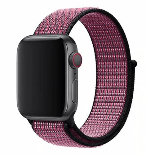 Pulseira Pink Blast Nylon Loop Premium SmartWatch 38-40Mm - Image 2