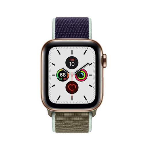 Pulseira Khaki Nylon Loop Premium SmartWatch 38-40Mm - Image 10