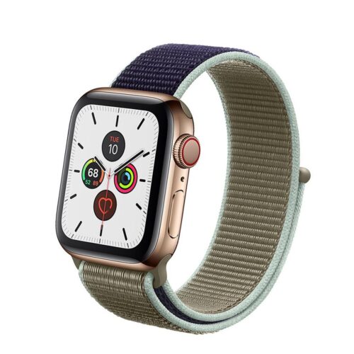 Pulseira Khaki Nylon Loop Premium SmartWatch 38-40Mm - Image 3
