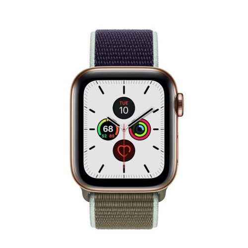Pulseira Khaki Nylon Loop Premium SmartWatch 38-40Mm - Image 2
