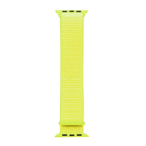 Pulseira Verde Neon Nylon Loop SmartWatch 38-40Mm - Image 7