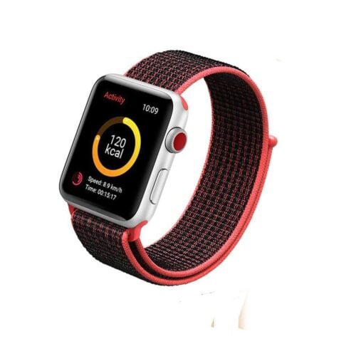 Pulseira Pink-Volt Nylon Loop SmartWatch 42-44Mm - Image 9