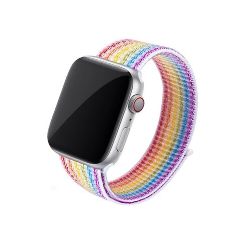 Pulseira Arco-Íris Nylon Loop SmartWatch 38-40Mm - Image 2