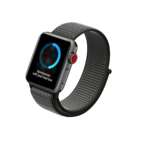 Pulseira Cinza Tempestade Nylon Loop SmartWatch 38-40Mm - Image 2