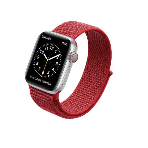 Pulseira Vermelho Nylon Loop SmartWatch 42-44Mm - Image 4