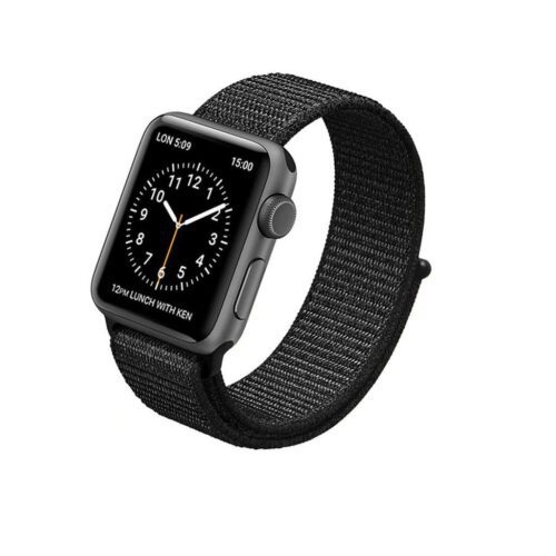 Pulseira Preto Nylon Loop SmartWatch 42-44Mm - Image 9