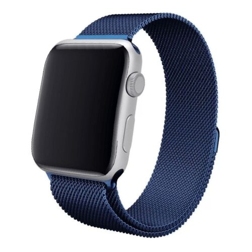 Pulseira Milanese Azul Para SmartWatch 42-44Mm - Image 3