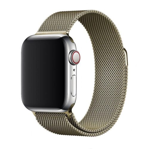 Pulseira Milanese Champagne Para SmartWatch 42-44Mm - Image 10