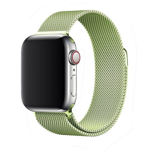 Pulseira Milanese Verde Pistache Para SmartWatch 42-44Mm - Image 2