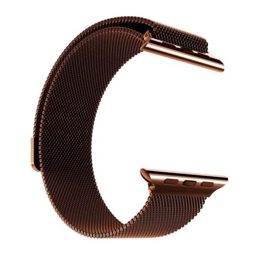 Pulseira Milanese Marrom Cacau Para SmartWatch  42-44Mm - Image 6