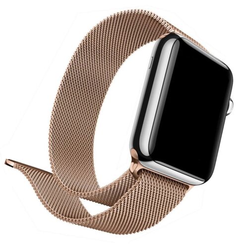 Pulseira Milanese Rose Gold Para SmartWatch 42-44Mm - Image 4