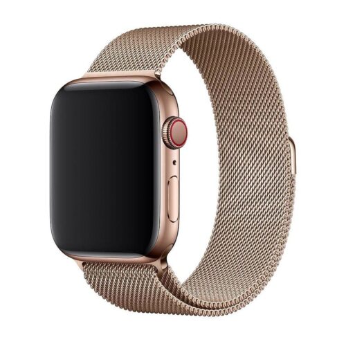 Pulseira Milanese Rose Gold Para SmartWatch 42-44Mm - Image 2