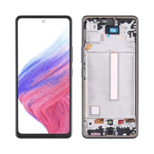 Frontal Tela Display  Ori Sam. A53 com aro