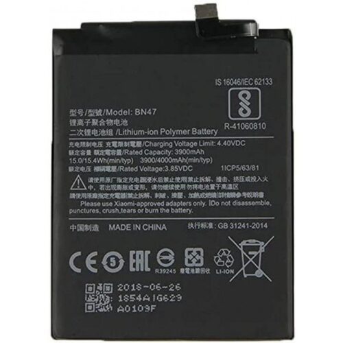 Bateria  Mi A2 Lite Bn47 Ec62133 - Image 2