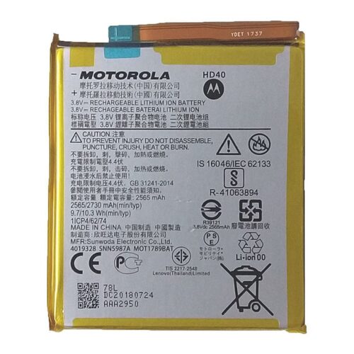 Bateria Z2 Force Xt1789 Hd40