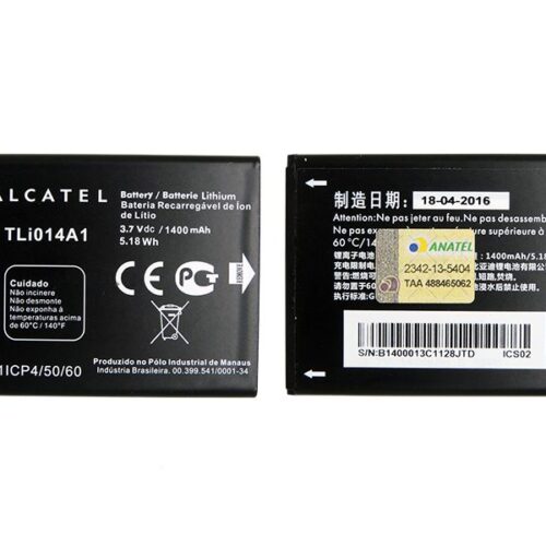 Bateria  One Touch (5020E) 3.7 V 1400 Mah - Tli014A1
