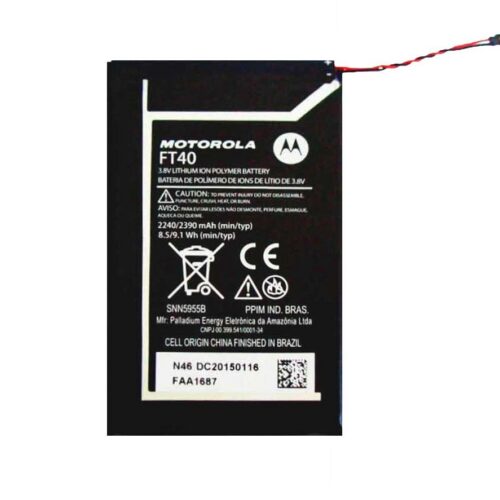 Bateria  E2 Xt1513 Xt1523 Ft40 Max