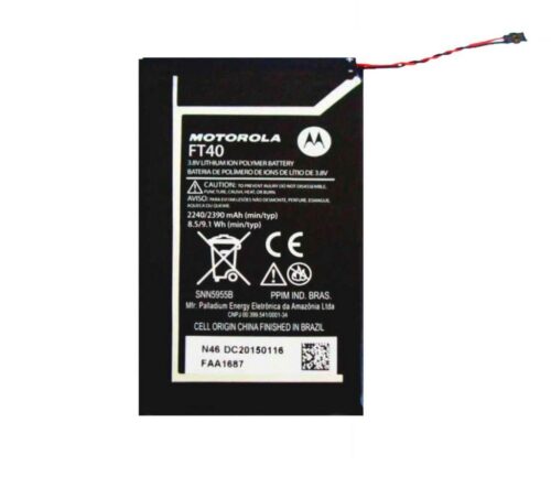 Bateria  E2 Xt1513 Xt1523 Ft40 Max - Image 5