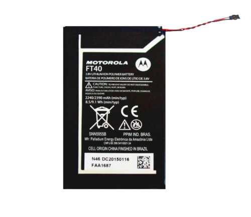Bateria  E2 Xt1513 Xt1523 Ft40 Max - Image 2