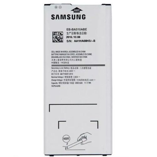 Bateria A5 2016 Eb-Ba510Abe A510 2900Mah