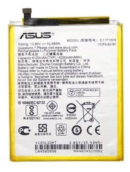 Bateria C11P1609  3 Max Modelo: Zc553Kl 4020 Mah - Image 4