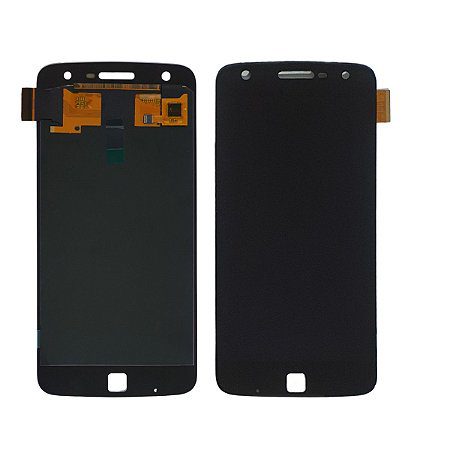 Frontal Tela Oled Display Mot. Z Play s/aro