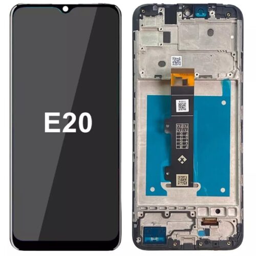 Frontal Tela  Display Mot. E20 c/aro