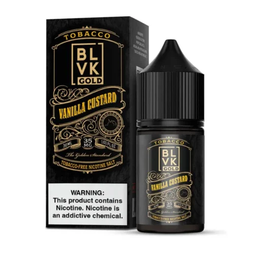 Nicsalt BLVK Gold Vanilla Custard 30ml