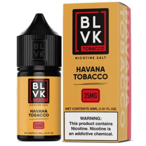 Nicsalt BLVK Remix Havana Tobacco 30ml