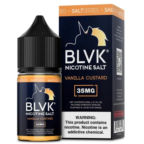 Nicsalt BLVK Unicorn Vanilla Custard 30ml