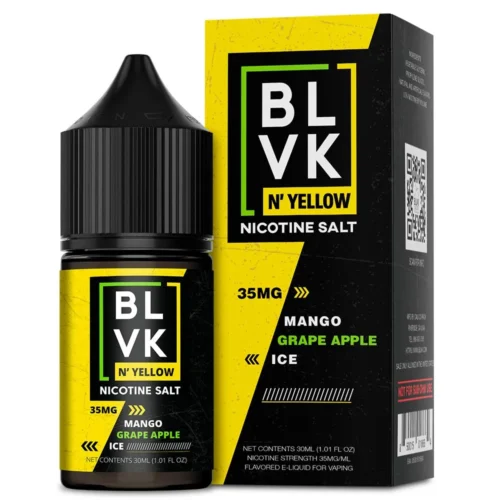 Nicsalt BLVK Yellow Mango Grape Apple Ice 30ml