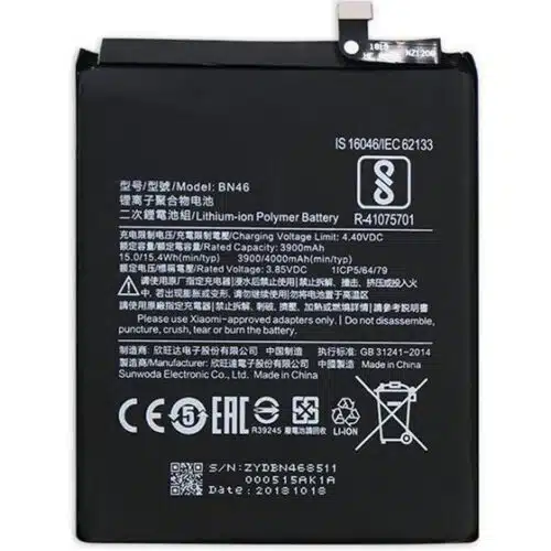 Bateria Readm Note 8 bn46