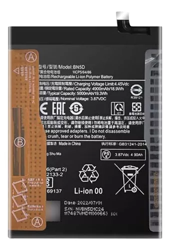 Bateria Readm Note 11S Bn5d