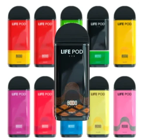 Life Pod - 8000 puffs (SOMENTE REFIL)