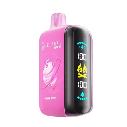 Elfbar Raya D3 25000 puffs Peach Berry