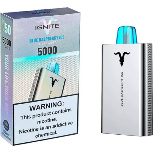 Ignite V50 5000 Puffs Blue Raspberry