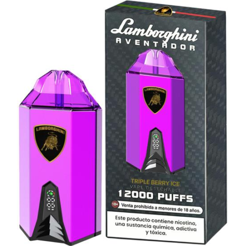 Lamborghini Aventador 12000 Puff Triple Berry Ice
