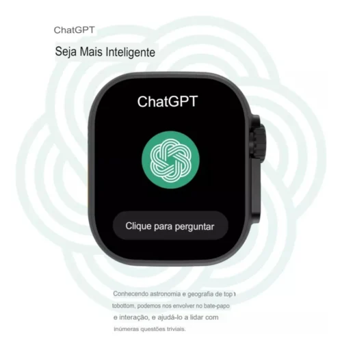 Relogio Smartwatch Chip 5g Microwear Ultra 3 Ai 49mm 16gb - Image 8