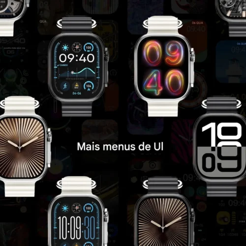 Relógio Inteligente Smartwatch U4 Pro 3atm Lançamento Amoled - Image 9