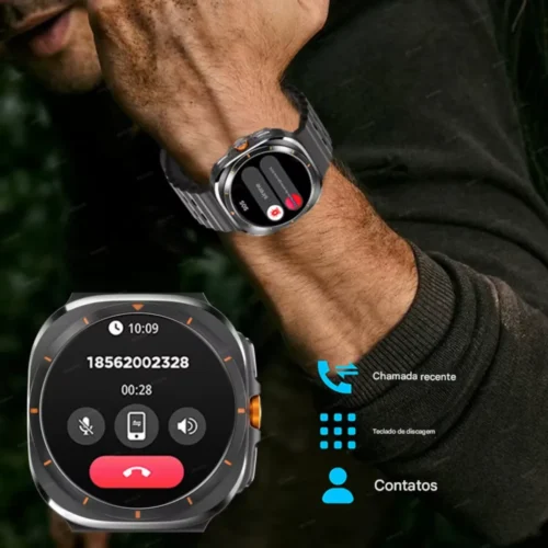 Relógio Inteligente Smartwatch Ma27 Lançamento 47mm Microwea - Image 8